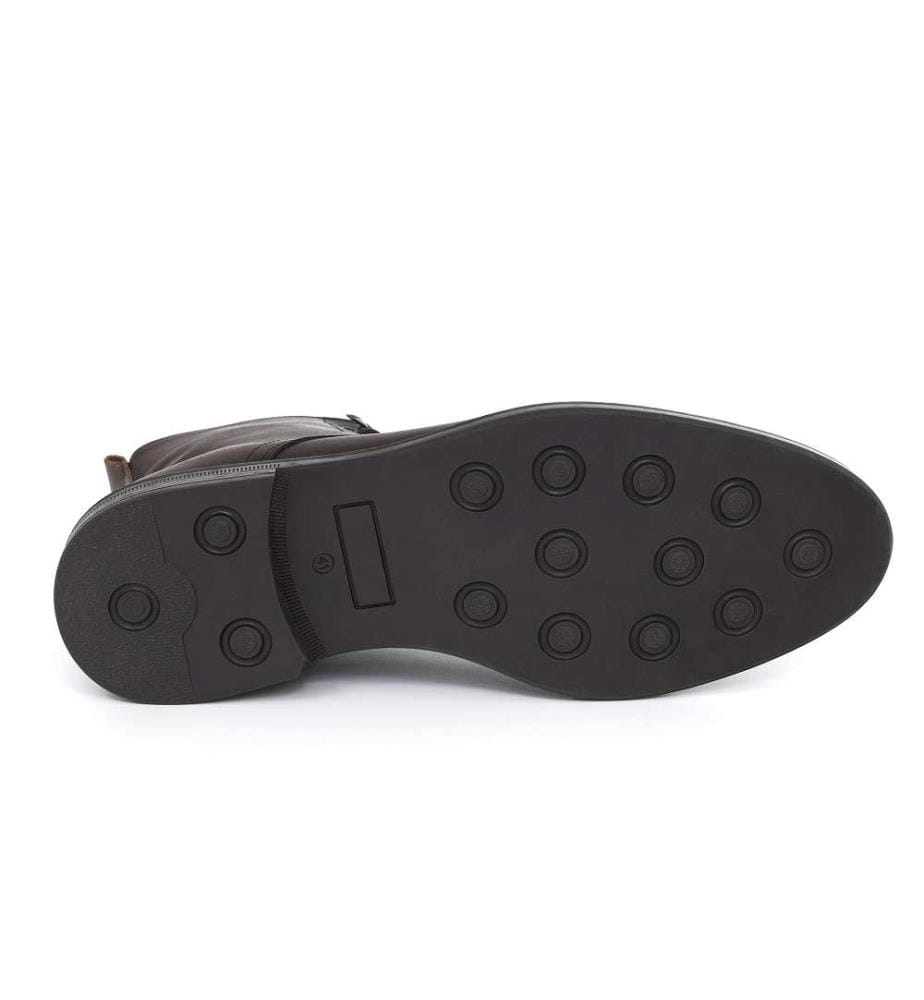 Lederstiefel - Braun