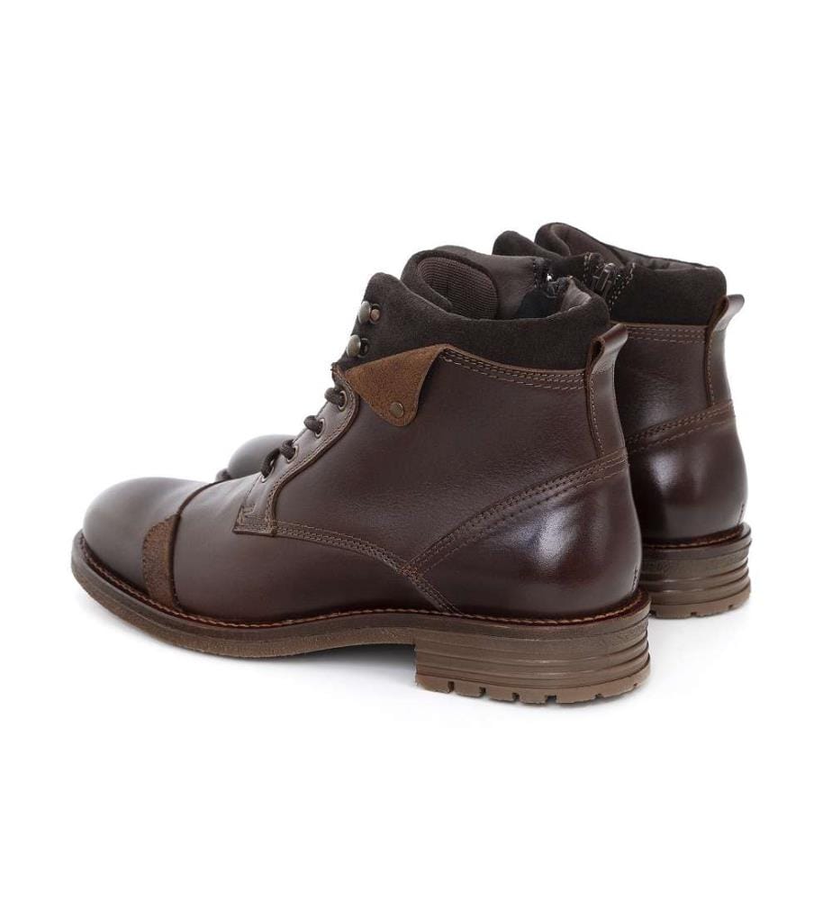 Lederstiefel - Braun