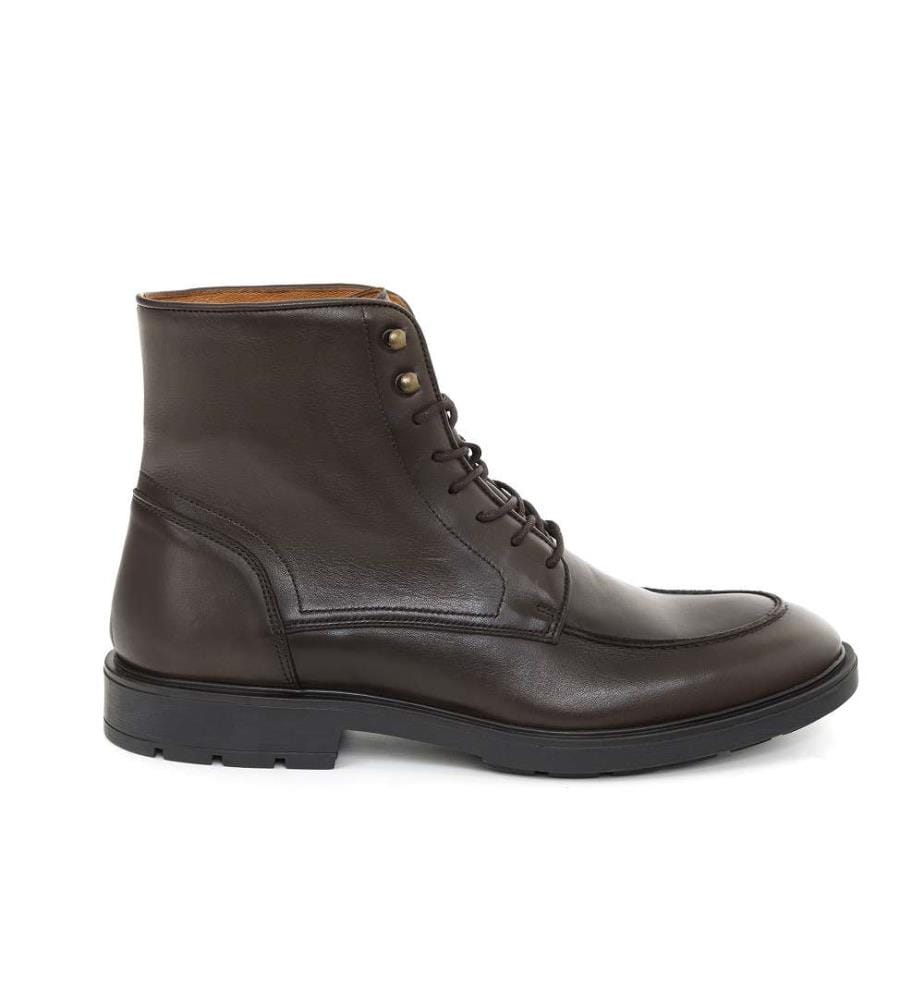 Lederstiefel - Braun