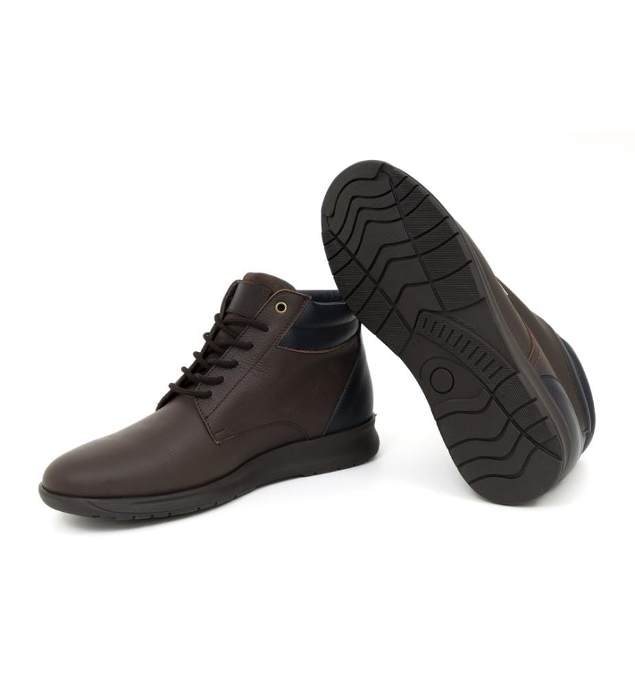Lederstiefel - Braun