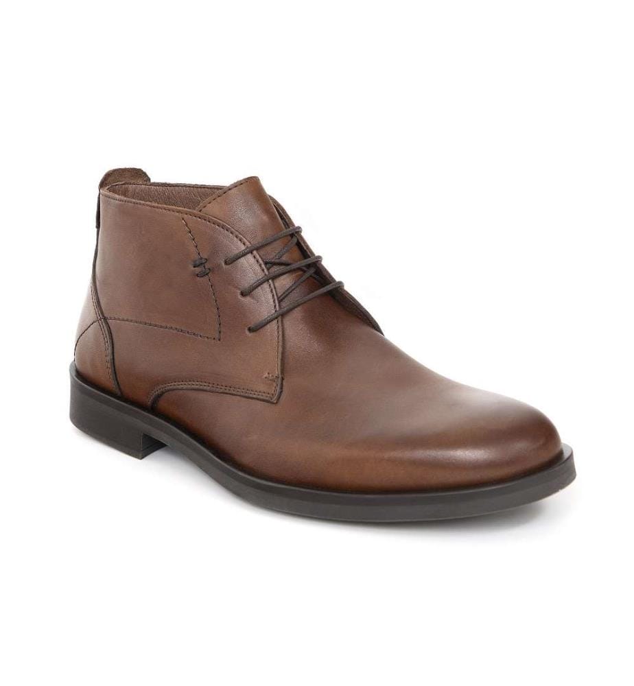 Lederstiefel - Hellbraun