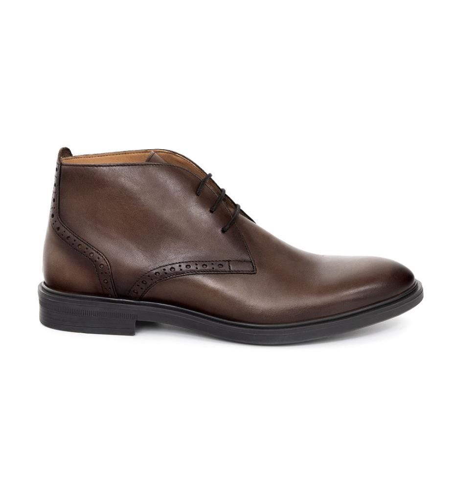 Lederstiefel - Braun