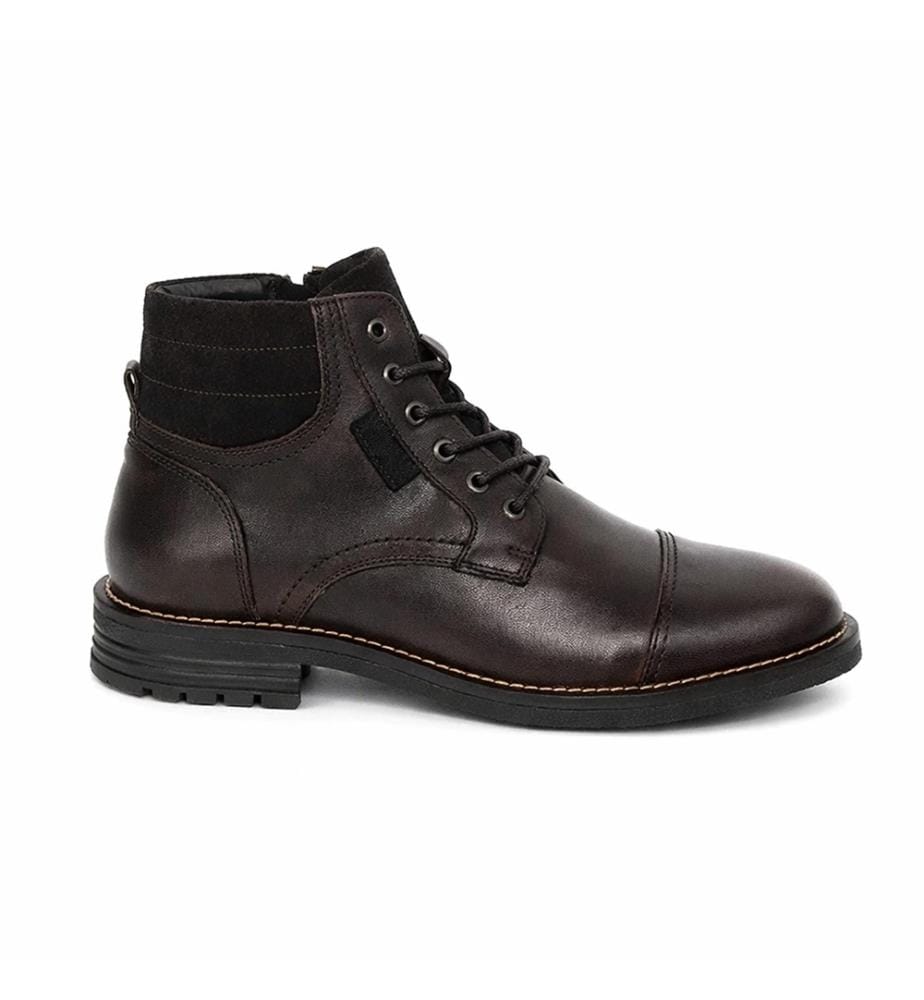 Lederstiefel - Braun