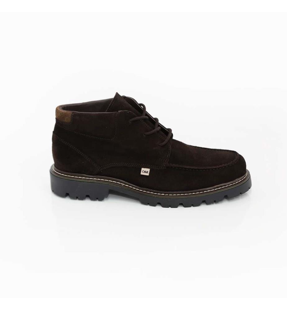 Brauner Wildlederstiefel