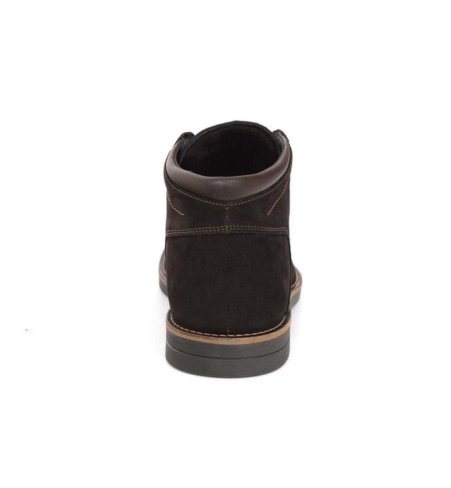 Brauner Wildlederstiefel
