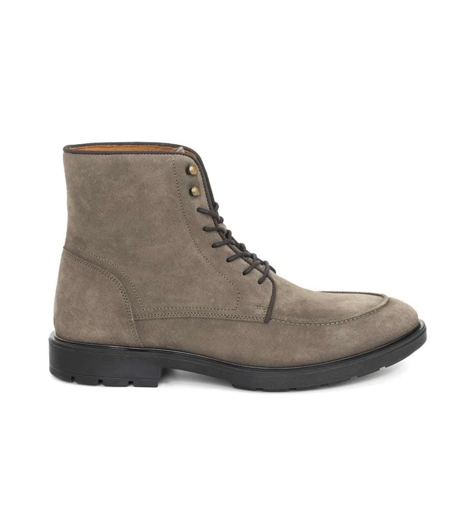 Wildlederstiefel - Grün