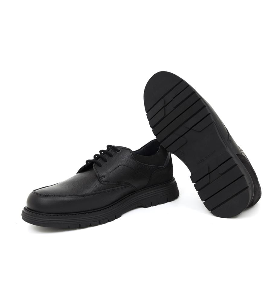 Leder-Derby - Schwarz