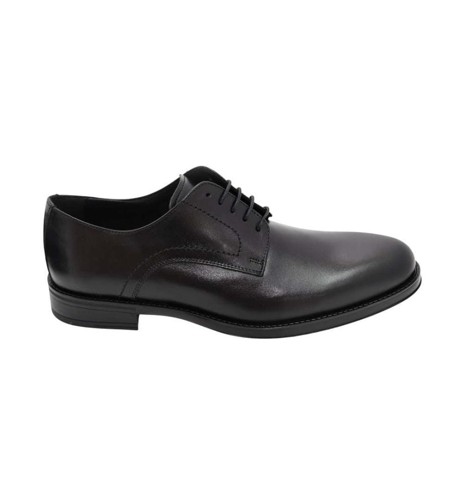Derby en cuir - noir