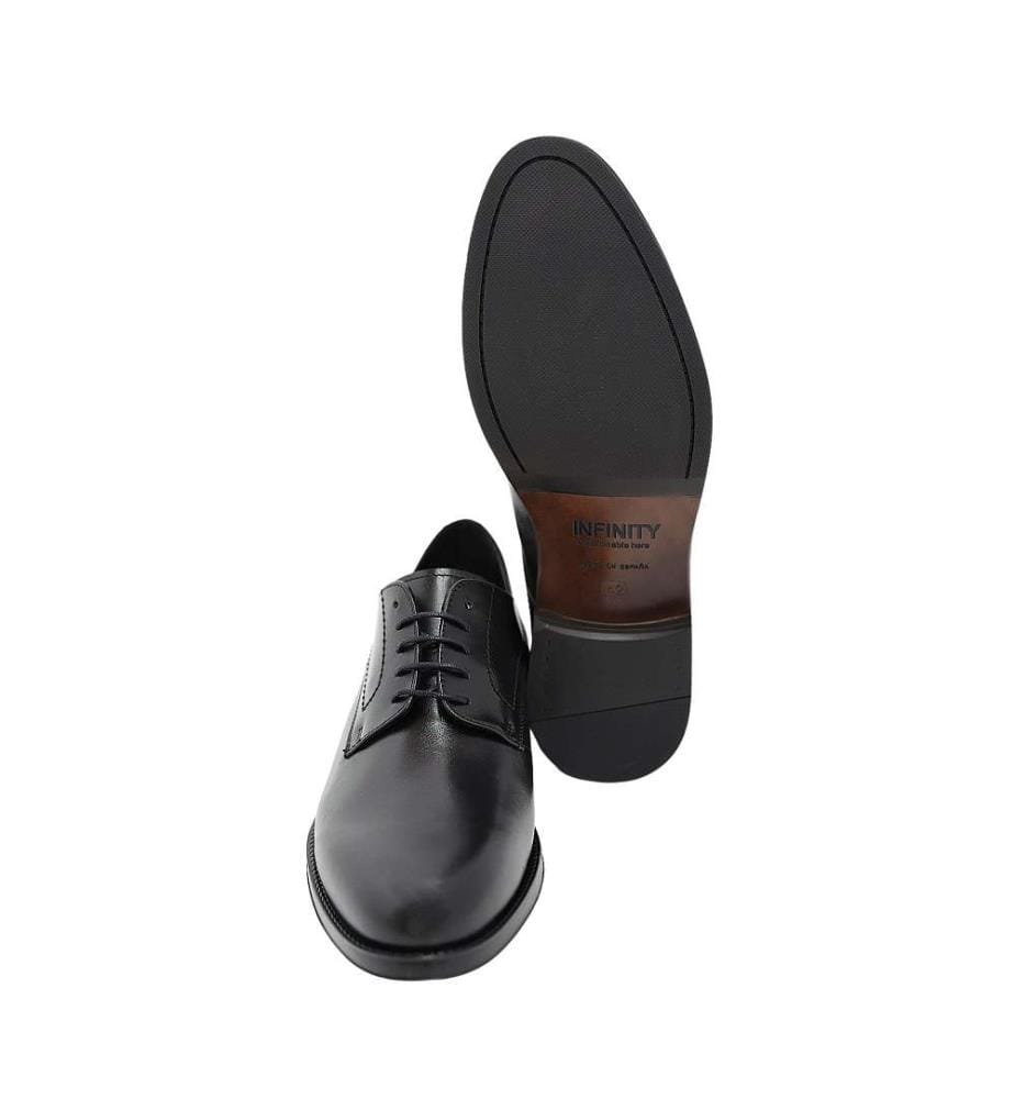 Derby en cuir - noir