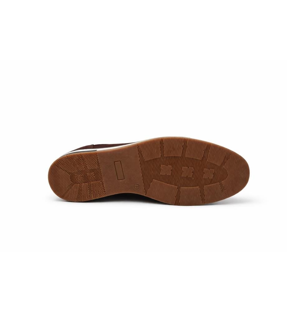Derby en daim marron