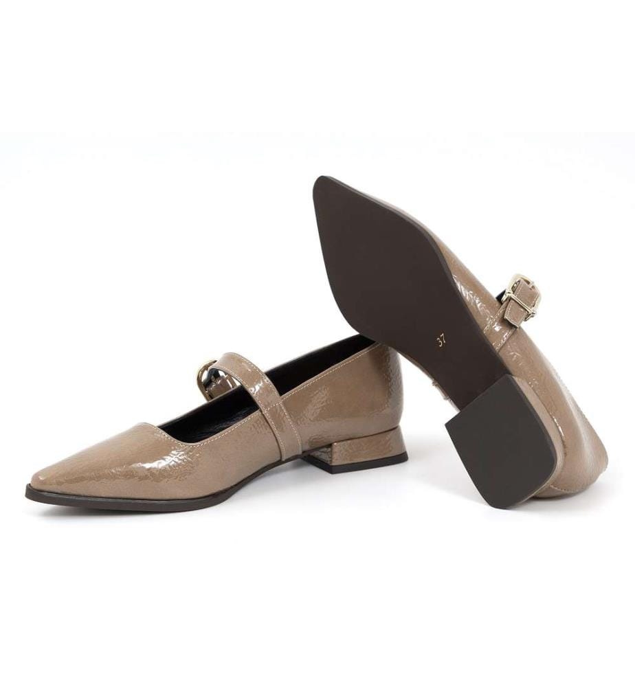 Halbschuhe - Beige
