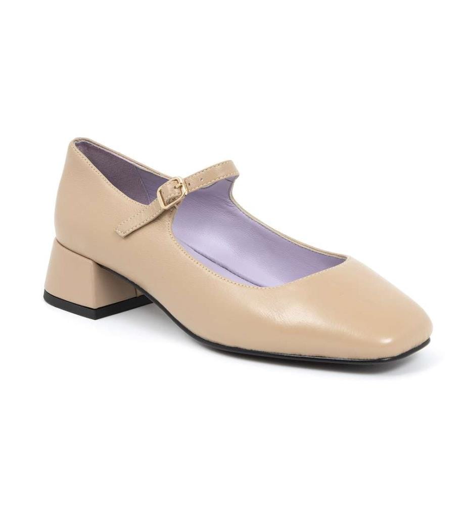 Halbschuhe - Beige