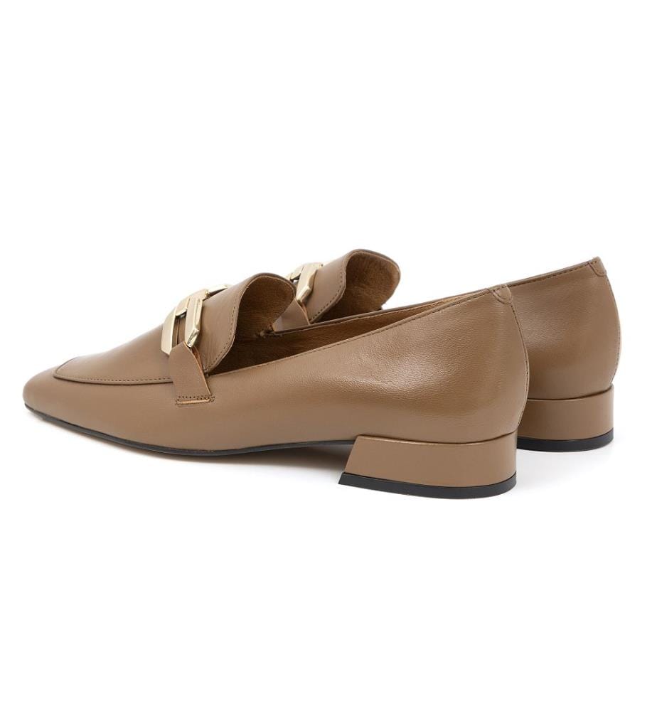 Lederschuhe - Beige