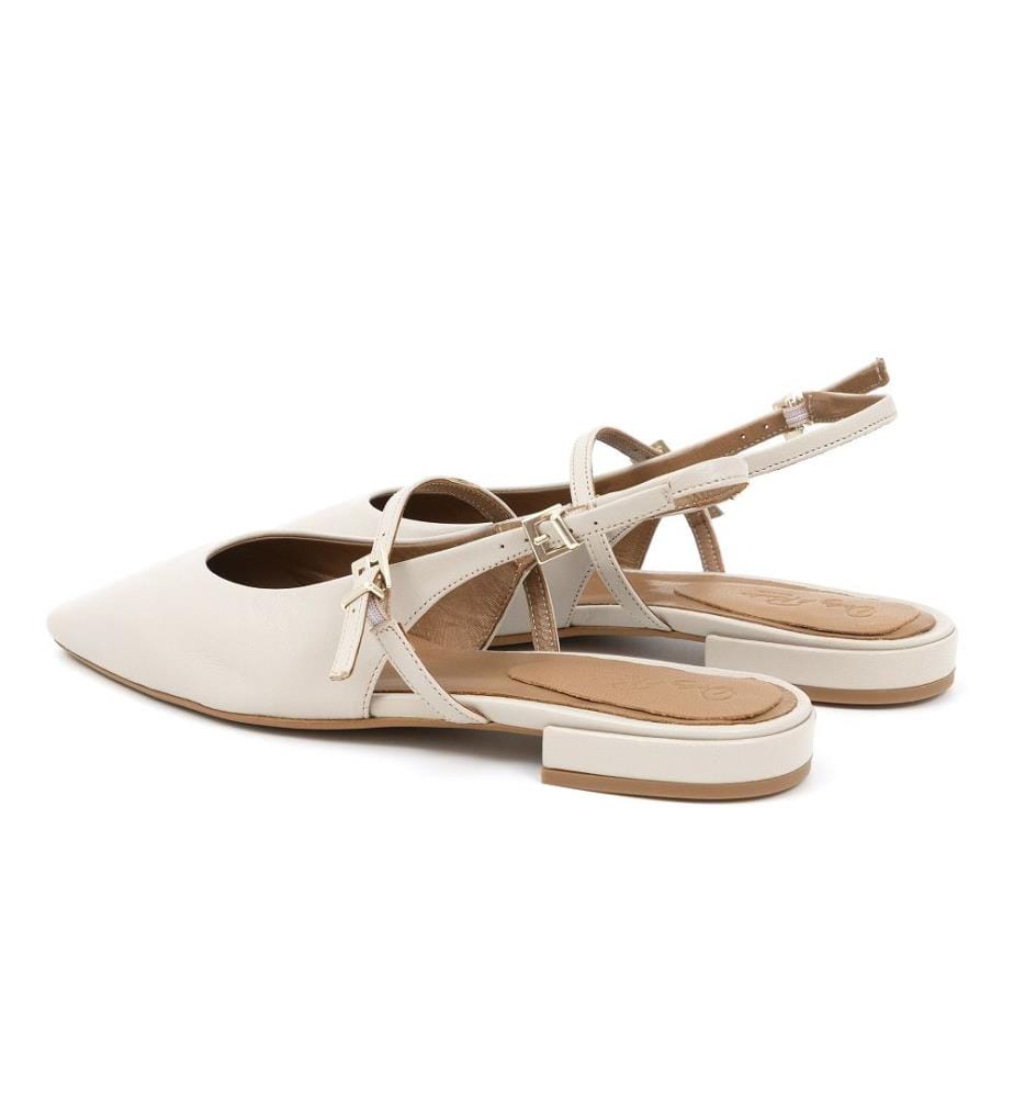 Lederschuhe - Beige