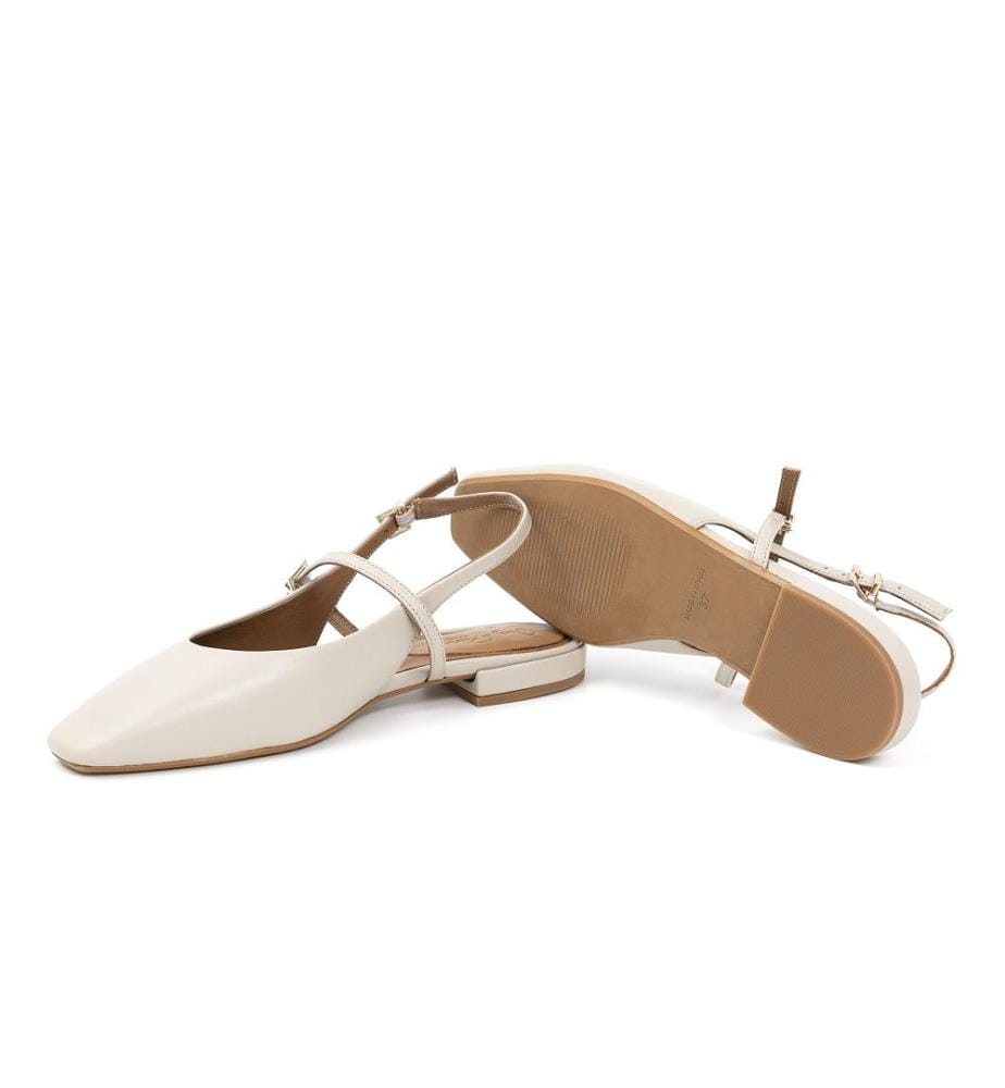 Lederschuhe - Beige