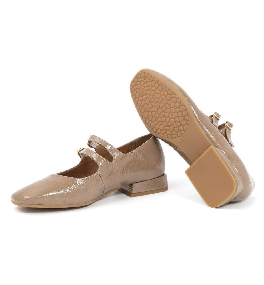 Halbschuhe - Beige