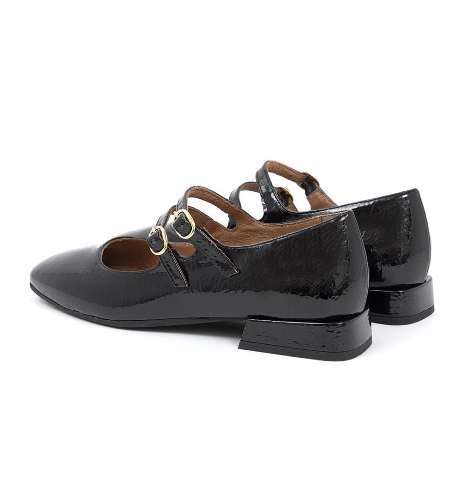 Lackschuhe zum Anziehen - Schwarz