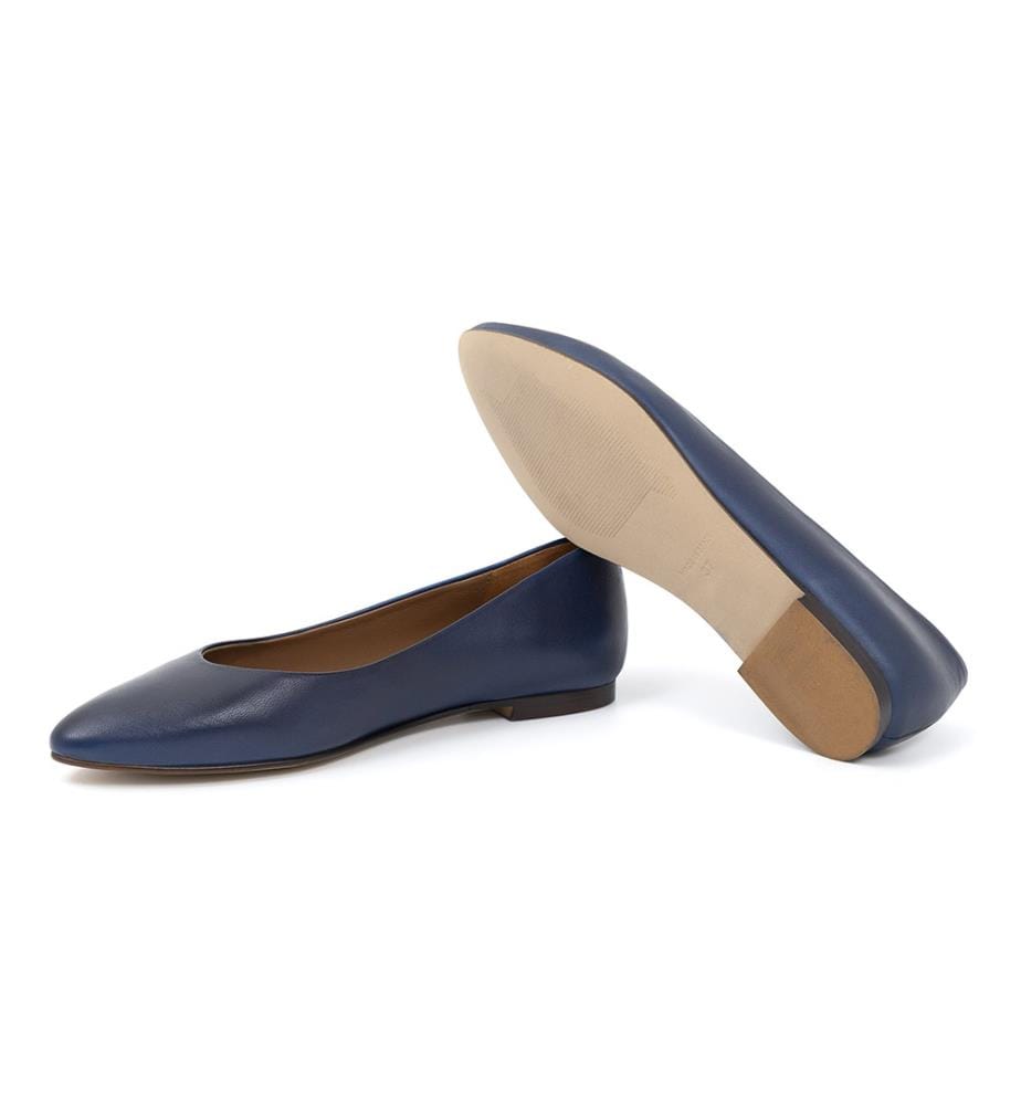 Dressing-Schuhe aus Leder - Blau