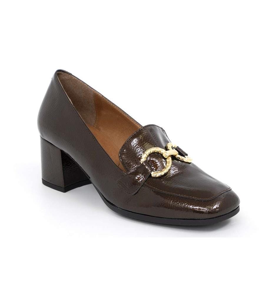 Dressing-Schuhe aus Leder - Bronze