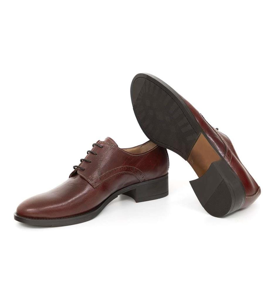 Lederschuhe - Burgund