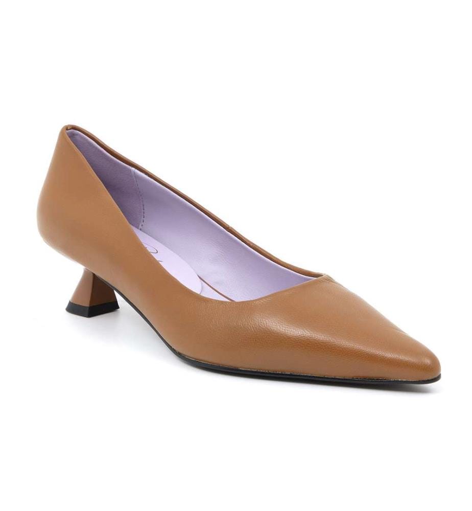 Dressing-Schuhe aus Leder - Hellbraun