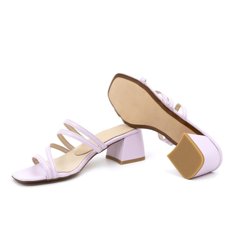 Scarpe da sera in pelle - Viola