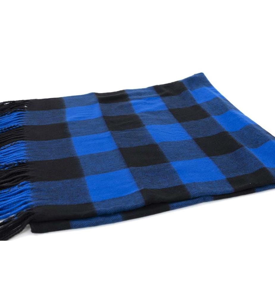 Misco-Schal - Blau und Schwarz