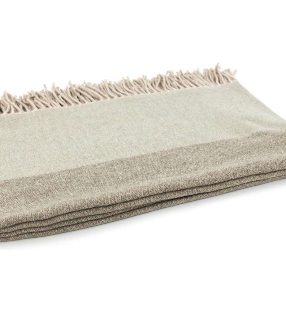 Miline Schal - Beige und Taupe