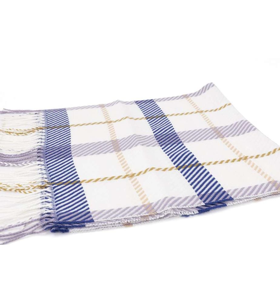 Mipates Schal - Weiss und Blau