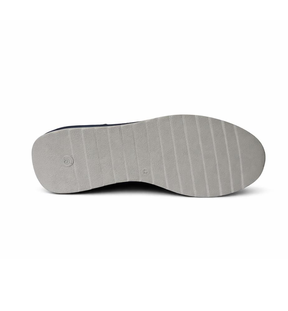 Wildleder-Sportschuh - Blau