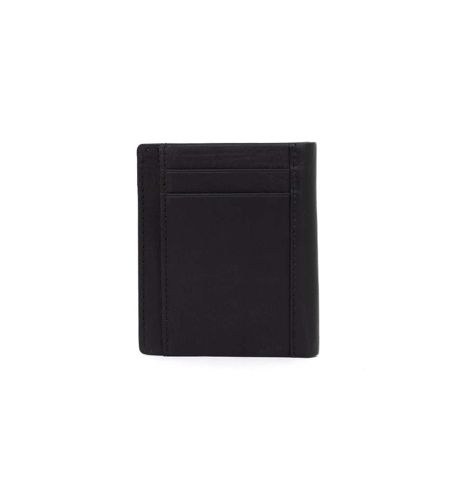 Schwarzes Leder Portemonnaie