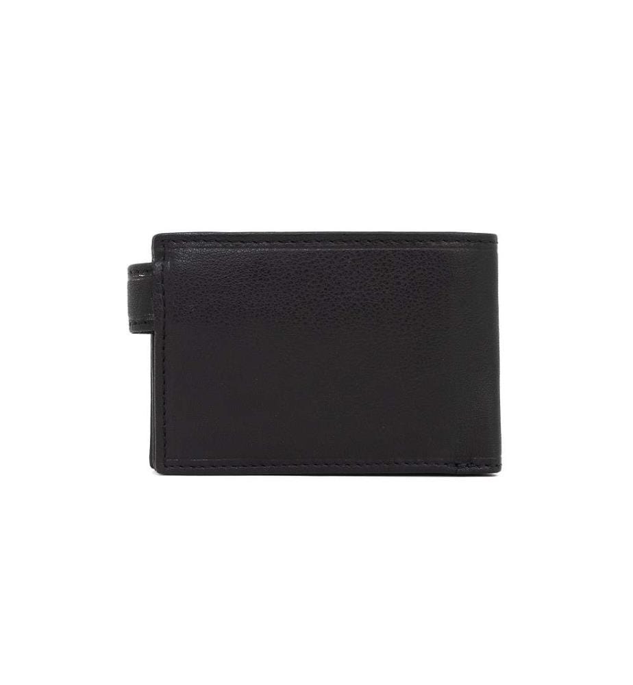 Schwarzes Leder Portemonnaie