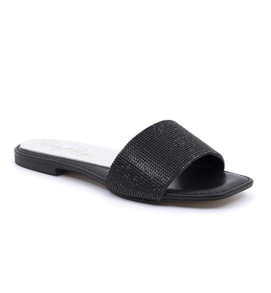 Ledersandalen - Schwarz