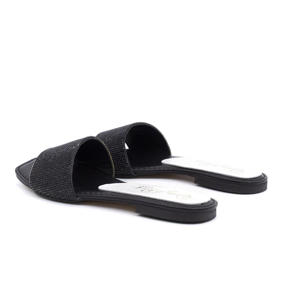 Ledersandalen - Schwarz