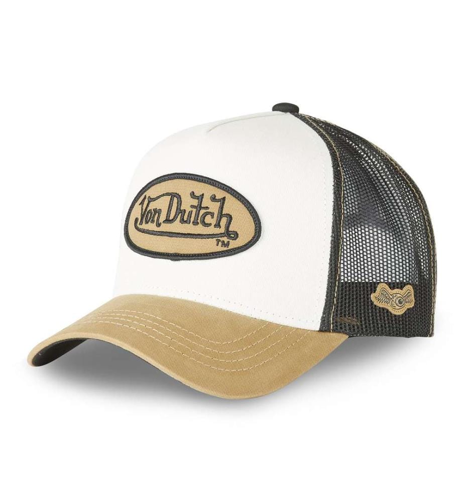 Casquette - Blanc / Beige / Noir