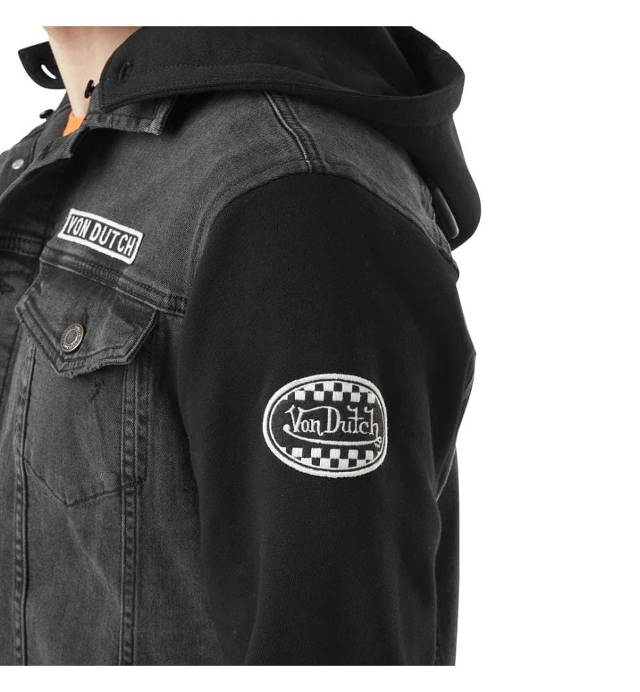 Dutch Used Jeansjacke – Schwarz