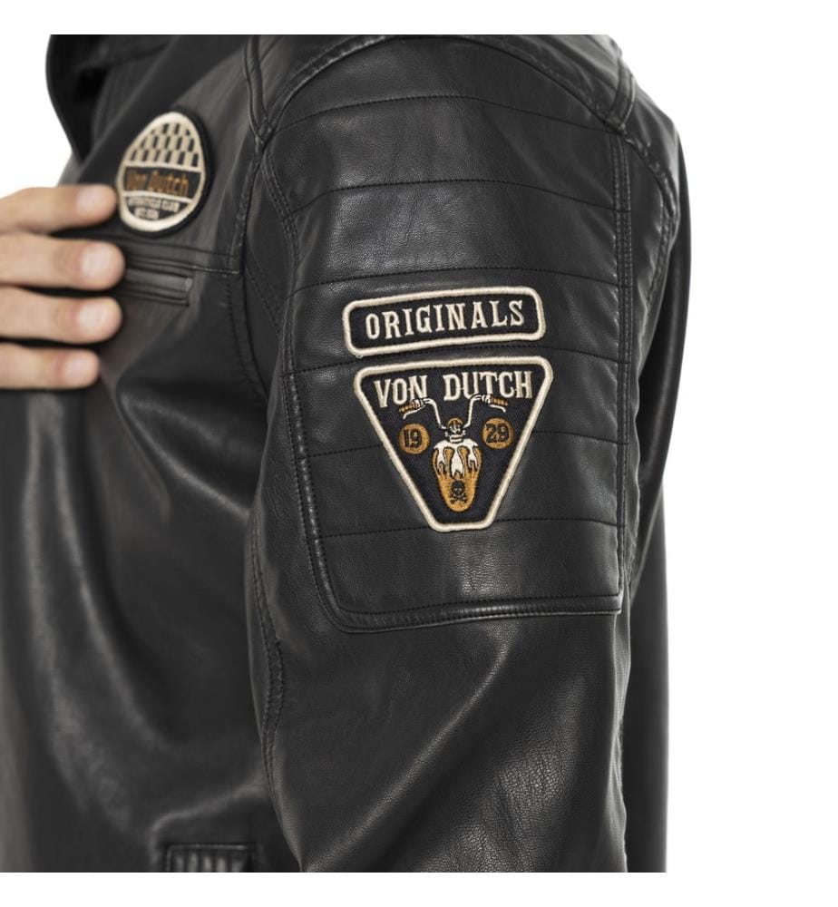 Rider-Bikerjacke – Schwarz