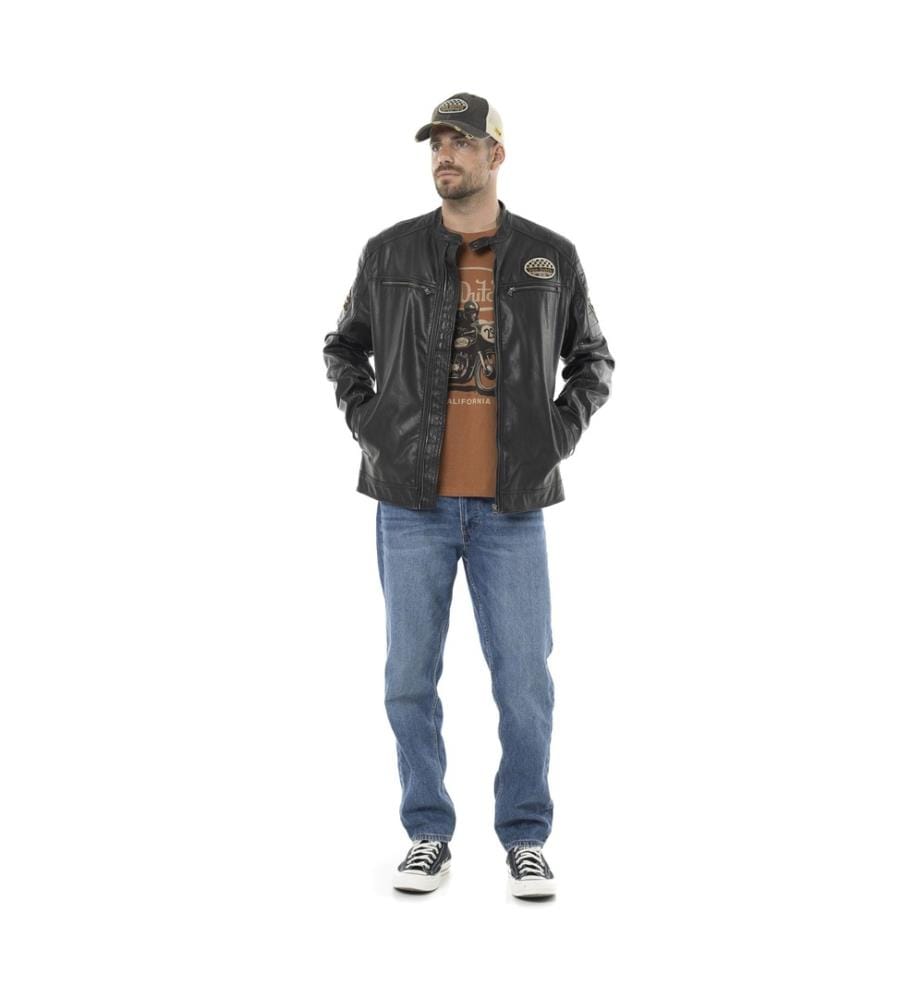 Rider-Bikerjacke – Schwarz