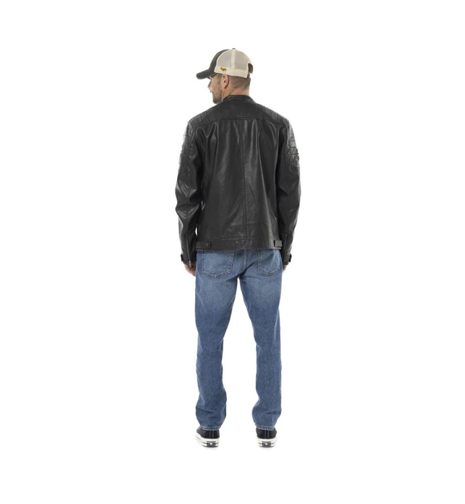 Rider-Bikerjacke – Schwarz