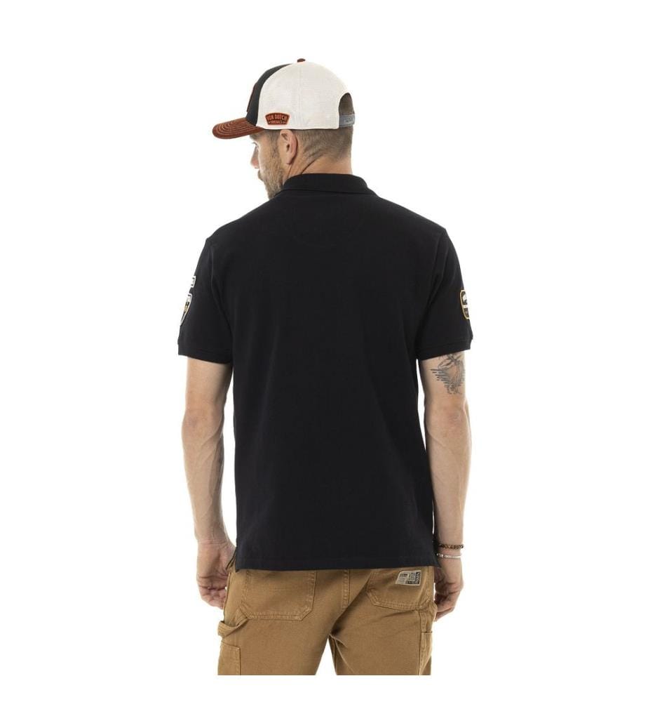 Polo - Nero / Bianco / Dorato