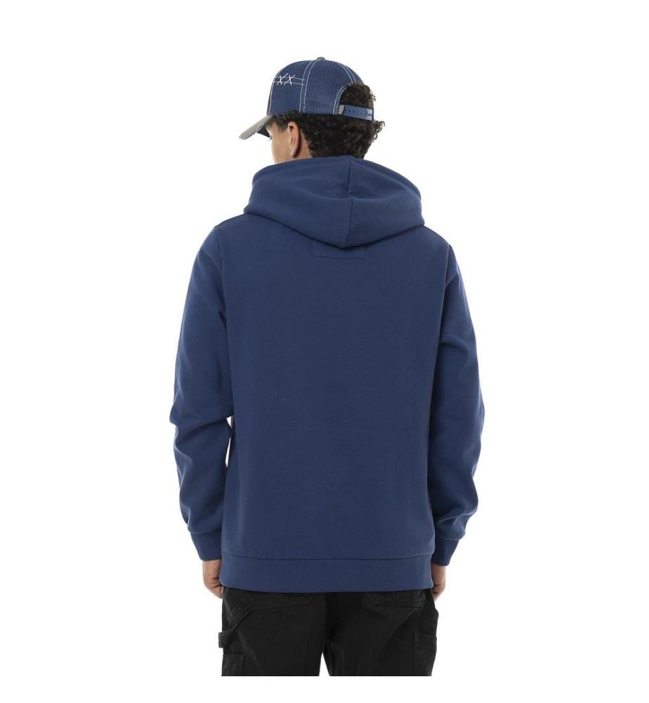 Hoodie Spirit – Dunkelblau / Schwarz