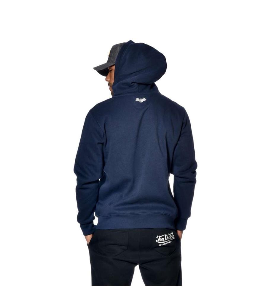 Hoodie zippé Sliman - Bleu