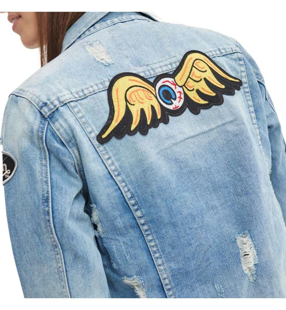 Jeansjacke „Sally Used“ – Blau