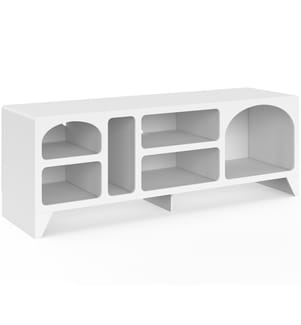 TV-Schrank 140 cm – Alanya – Weiss