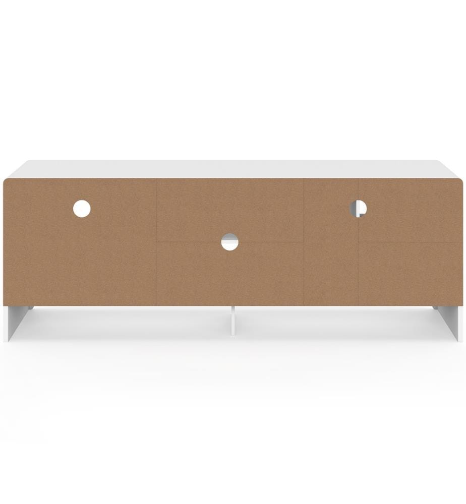 TV-Schrank 140 cm – Alanya – Weiss