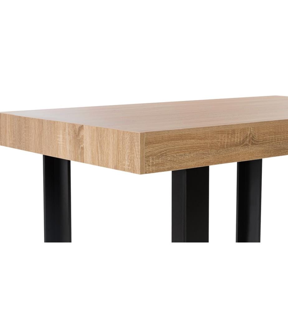 Brixton Esstisch 160 x 90x 78 cm - Schwarz