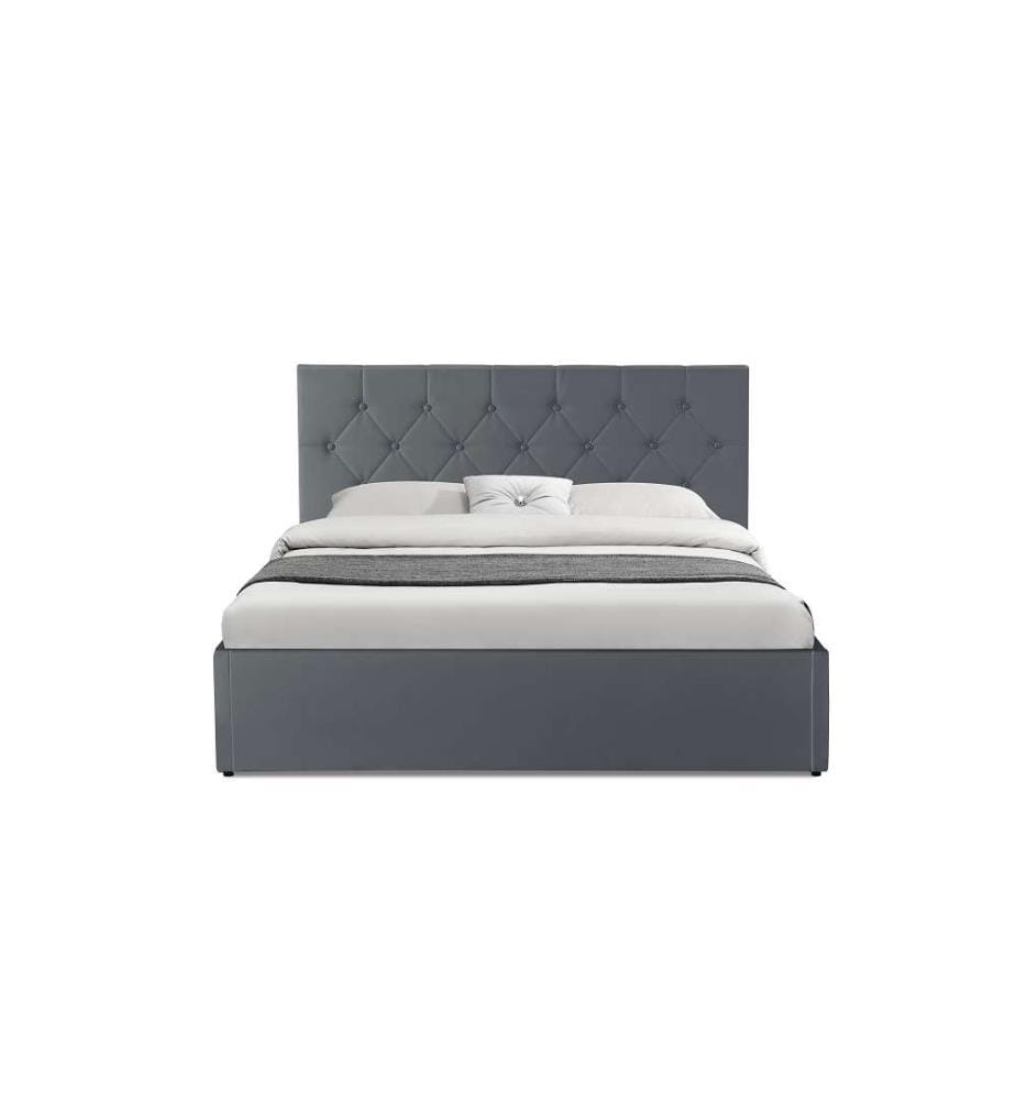 Hannah Chest Bed 140x190cm - Grey