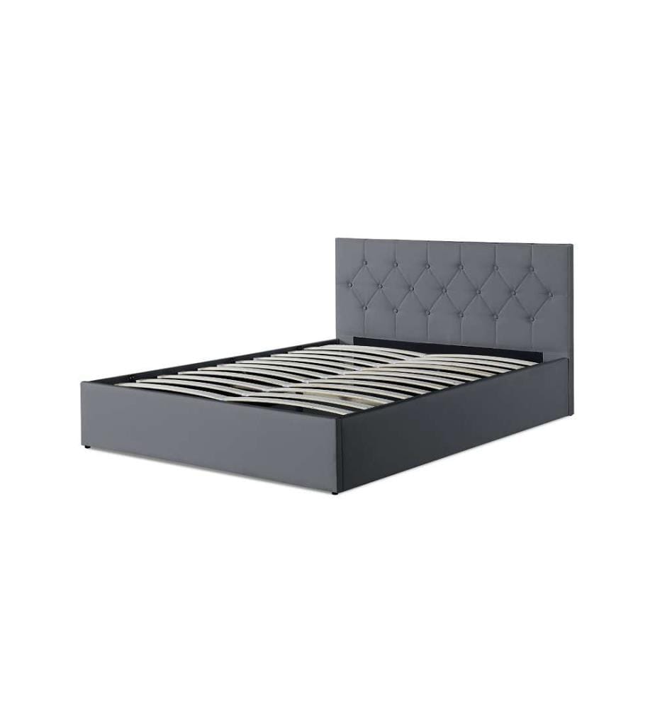 Hannah Chest Bed 160x200cm - Grey