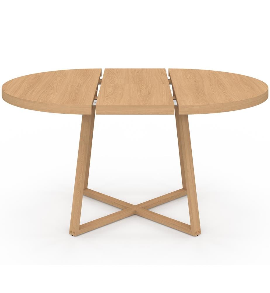 Sana extensible dining table 110-150 - Brown