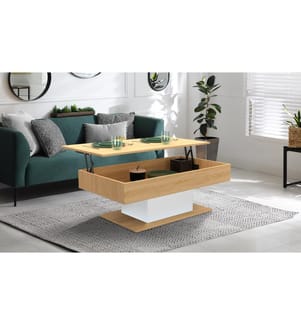 Couchtisch Tania mit hochklappbarer Tischplatte- 110 cm